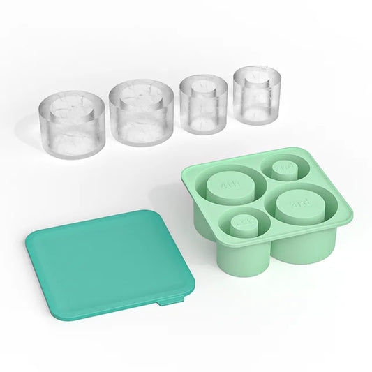 For Stanley Accessories Summer Ice Mould Cube Trays Ice Making Beverage Cup Maker Circle Ice Shape Silicone Mold for Stanley Cup