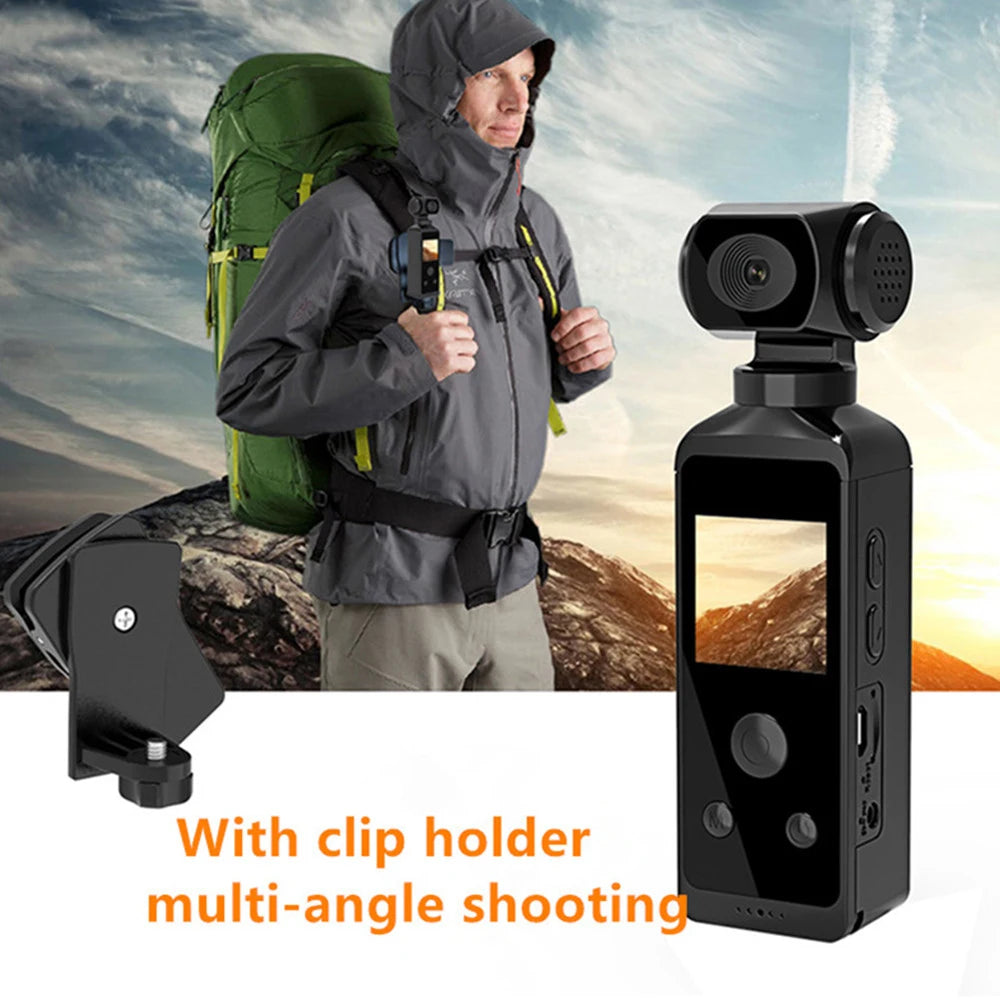 "Ultimate 4K Mini Action Camera: Rotatable, Waterproof, WiFi, Perfect for Vlogging and Sports"