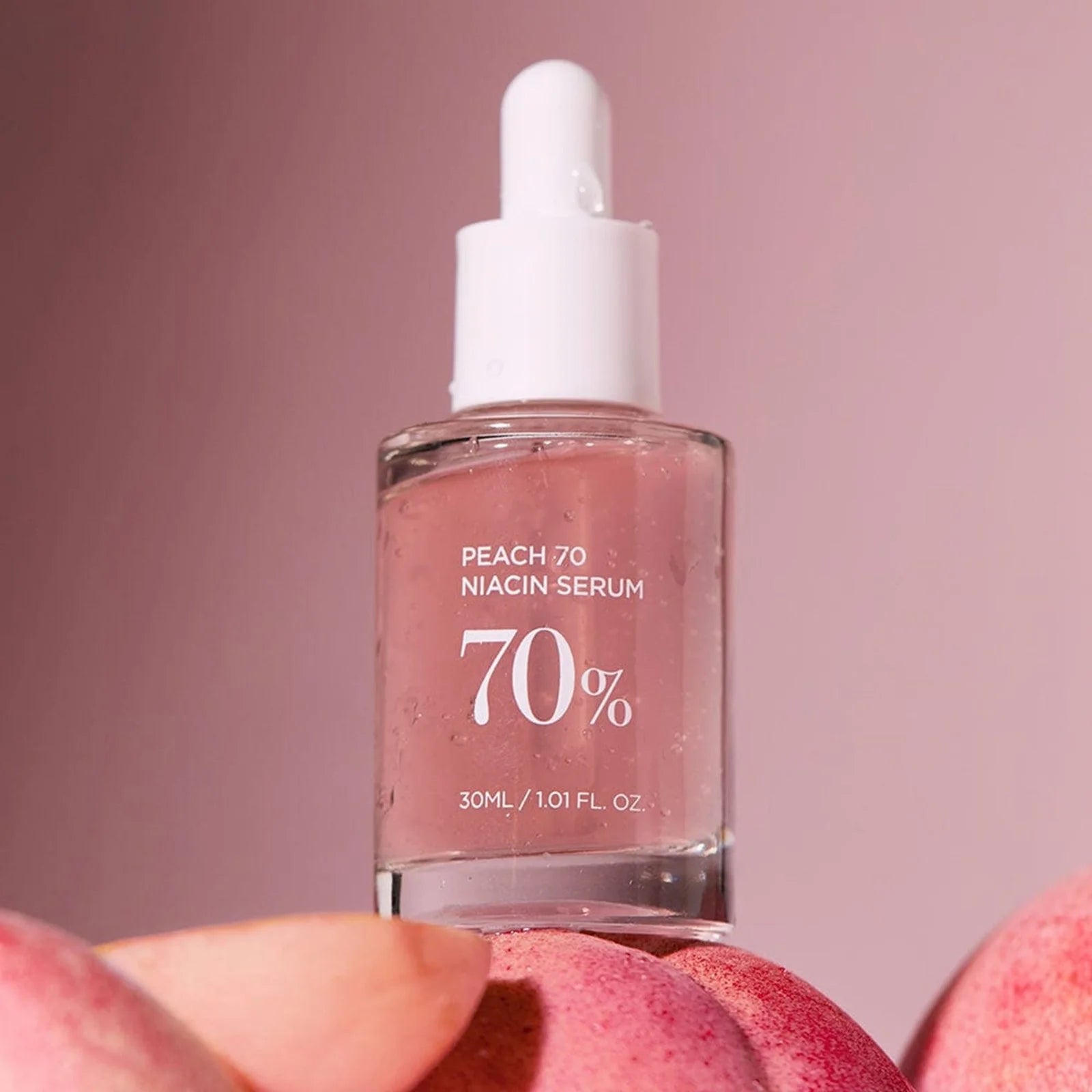 Peach 70% Niacinamide Serum 30Ml / Hydrating Face Serum/Daily Clean Beauty (1.01 Fl. Oz.)