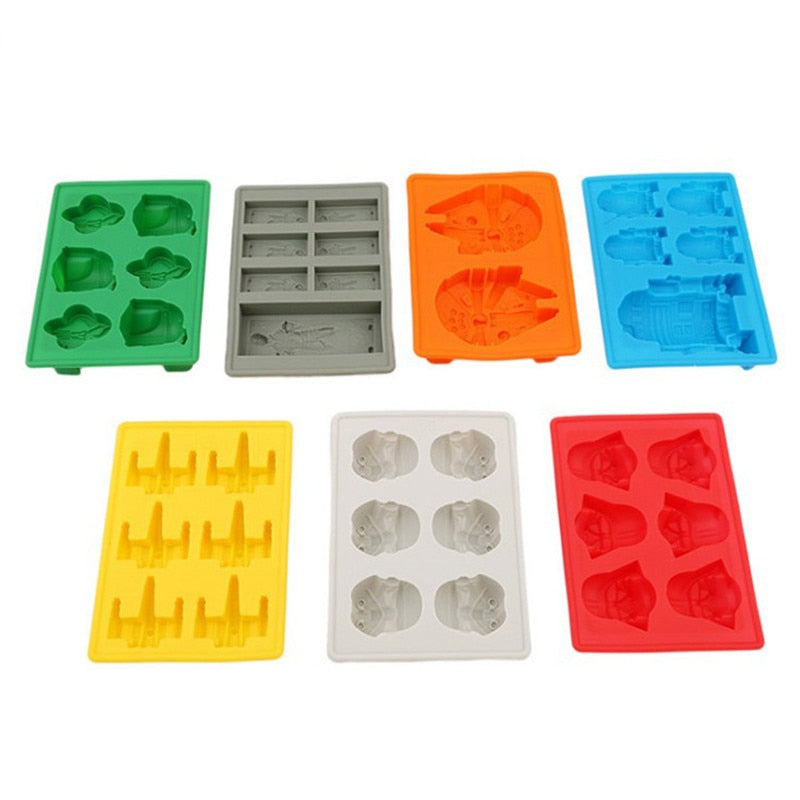 Ice Cubes Star Wars Ice Tray Silicone Mold