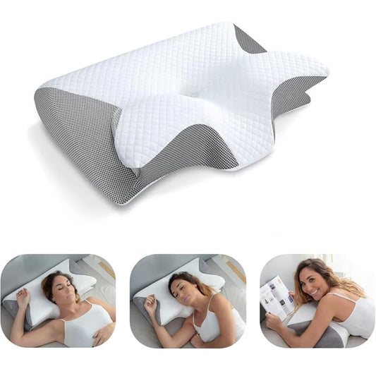 2 in 1 Ergonomic Pillow for Neck Pain