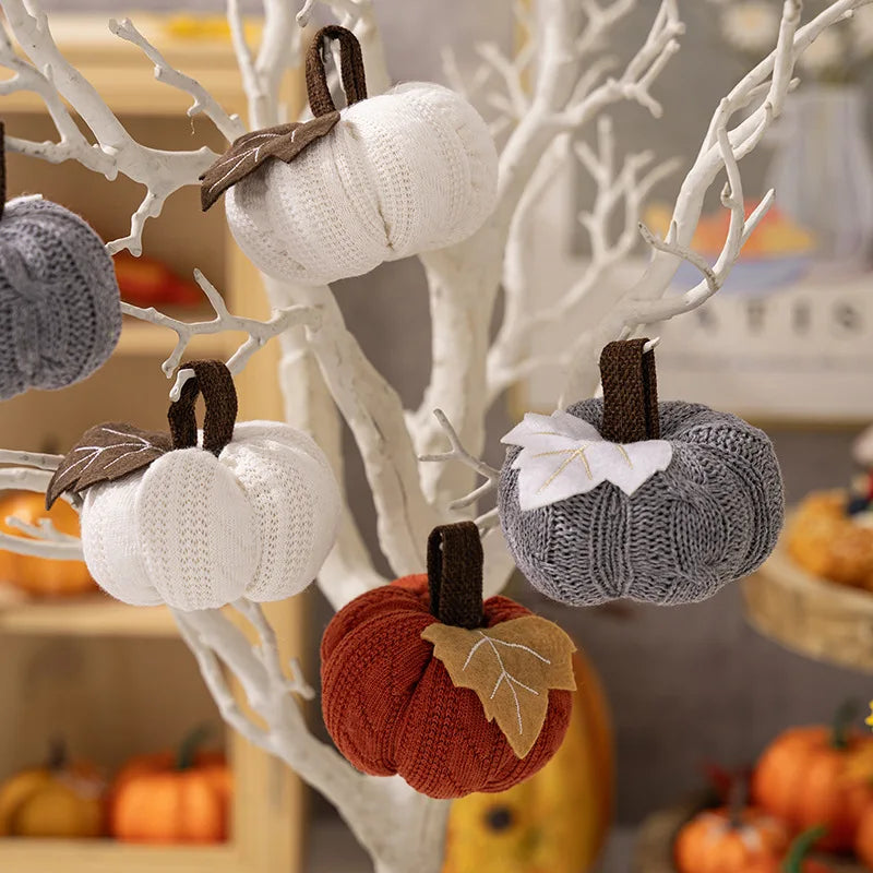 Artificial Pumpkin Halloween Decoration Mini Fake Simulated Pumpkin Autumn Harvest Party Thanksgiving Decoration Props