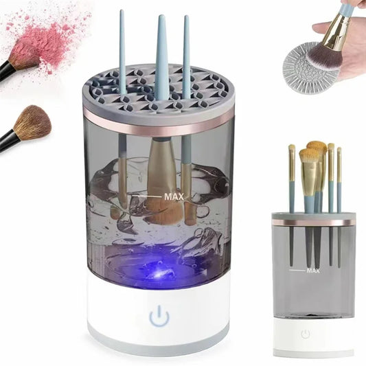 Makeup Brushes Cleaner Machine Portable USB Electric Cosmetic Brush Cleaning Washing Tools Make Up Brush Cleaning Dry Tools