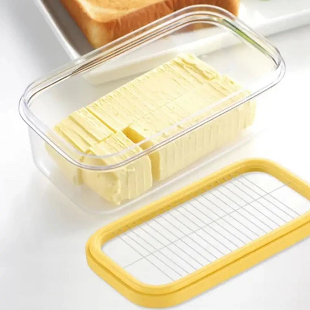 Refrigerator Butter Dish Box With Lid Slicers Case Knife Gadget Kitchen Tool Fridge Storage Lid Cutter Slicing Cheese Board Sets