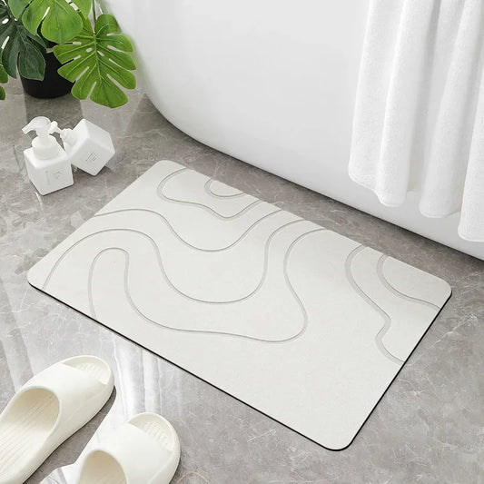 4Pcs Non Slip Water-absorbent Mats