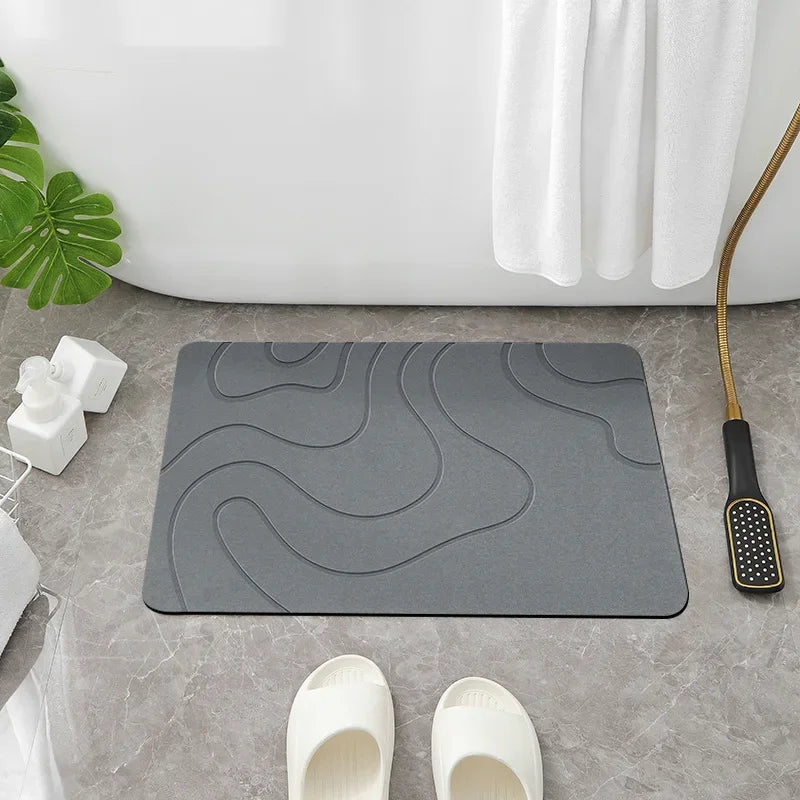 4Pcs Non Slip Water-absorbent Mats