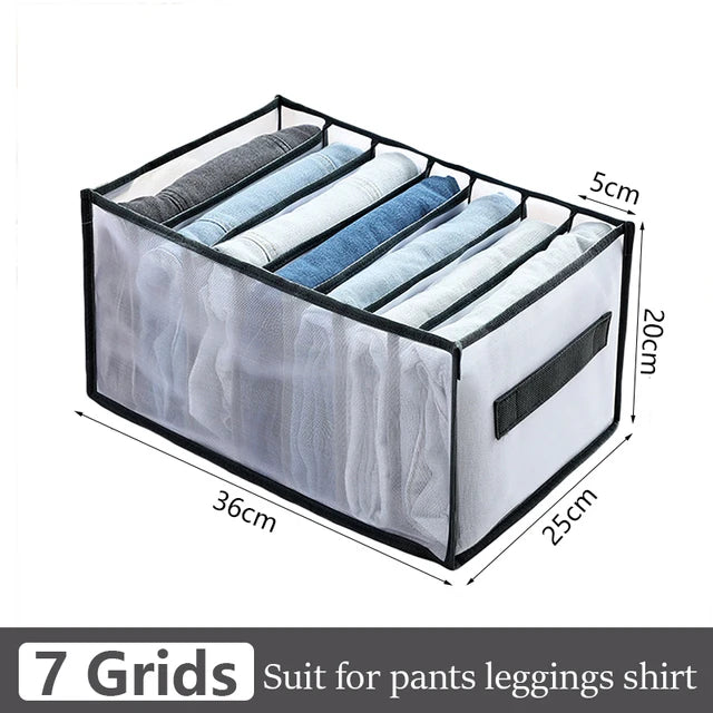 Jeans Organization Storage Box Closet Organizer