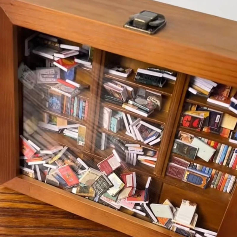 Zen Anti-Anxiety Miniature Bookshelf