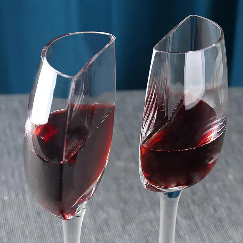 Creative Half Wine Glass ware Tableware