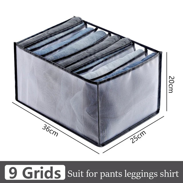 Jeans Organization Storage Box Closet Organizer