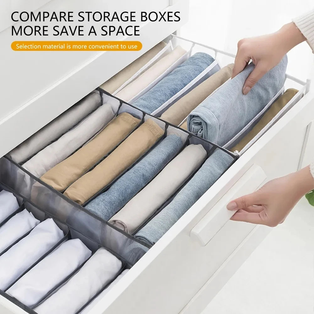 Jeans Organization Storage Box Closet Organizer