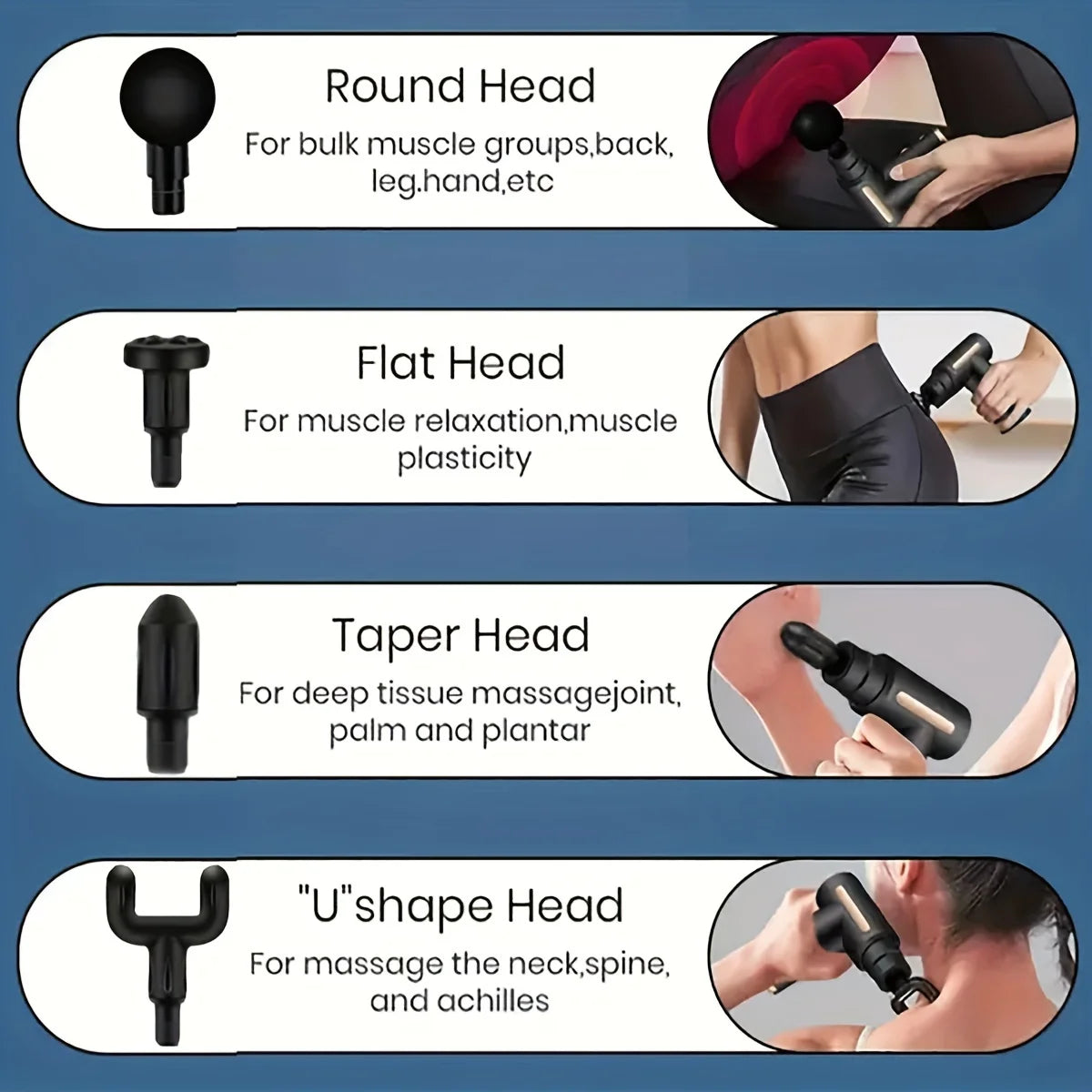 Sejoy Portable Massage Gun for Full Body Relief USB Rechargeable Ideal for Back Neck Muscles Perfect Holiday Gift for Men Women