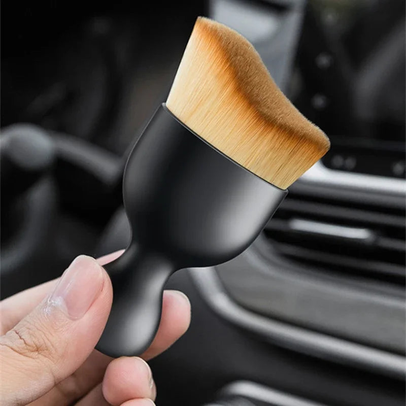 Car Interior Cleaning Tools Crevice Dust Collector Cleaning Soft Brush (with Housing) Household Accessories Merchandises Home