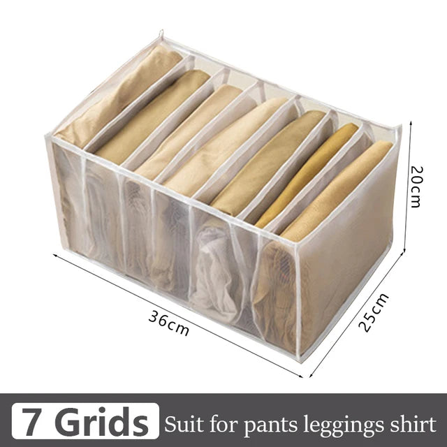 Jeans Organization Storage Box Closet Organizer