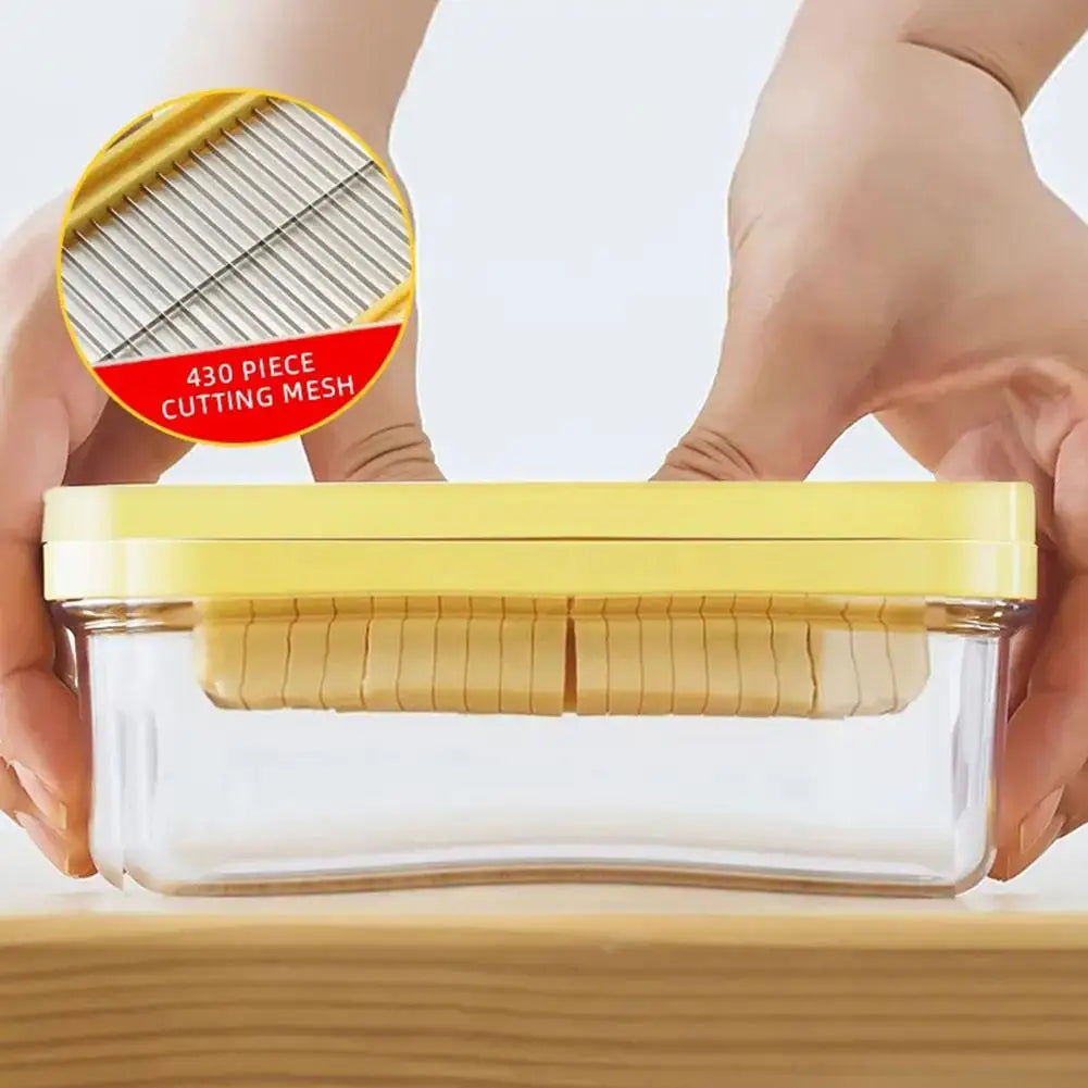 Refrigerator Butter Dish Box With Lid Slicers Case Knife Gadget Kitchen Tool Fridge Storage Lid Cutter Slicing Cheese Board Sets