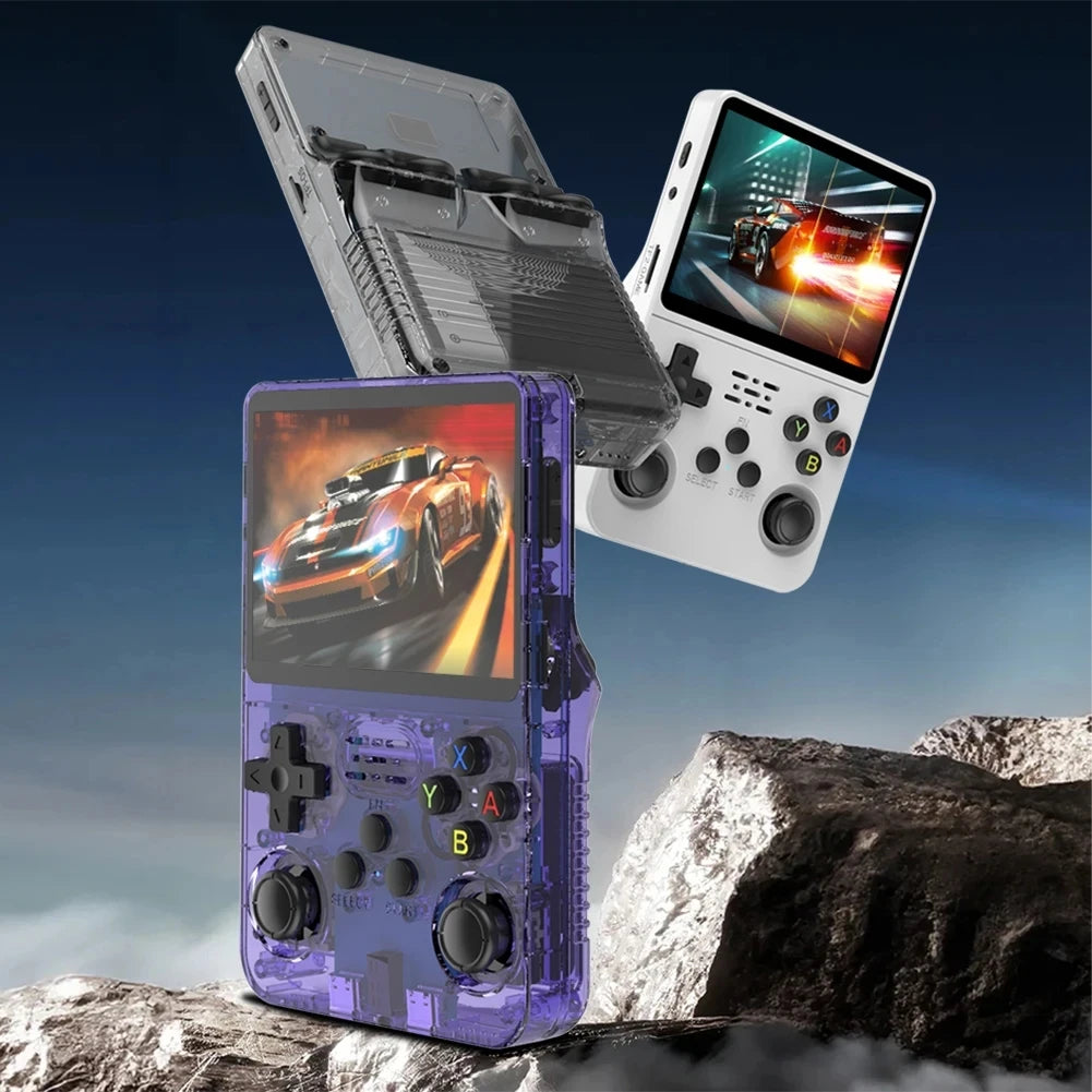 R36S Handheld Retro Game Console Linux System Screen Portable Pocket Video Player 128GB