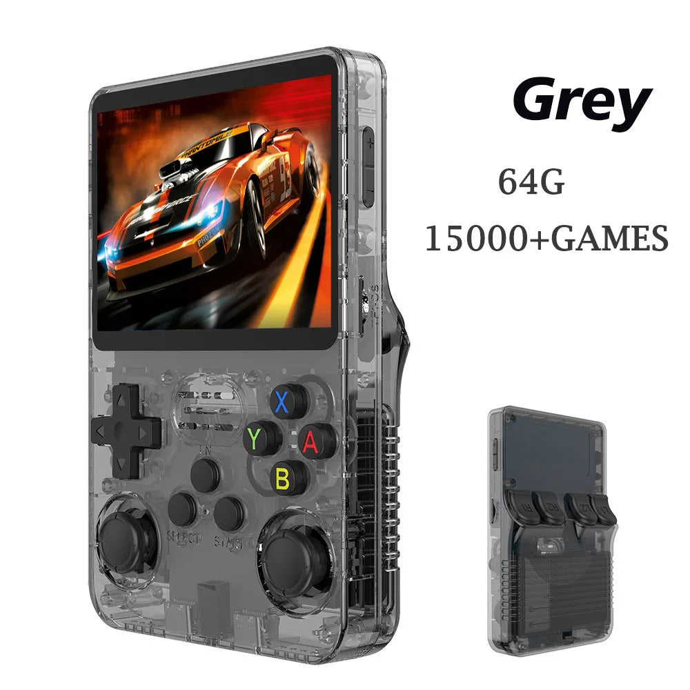 R36S Handheld Retro Game Console Linux System Screen Portable Pocket Video Player 128GB