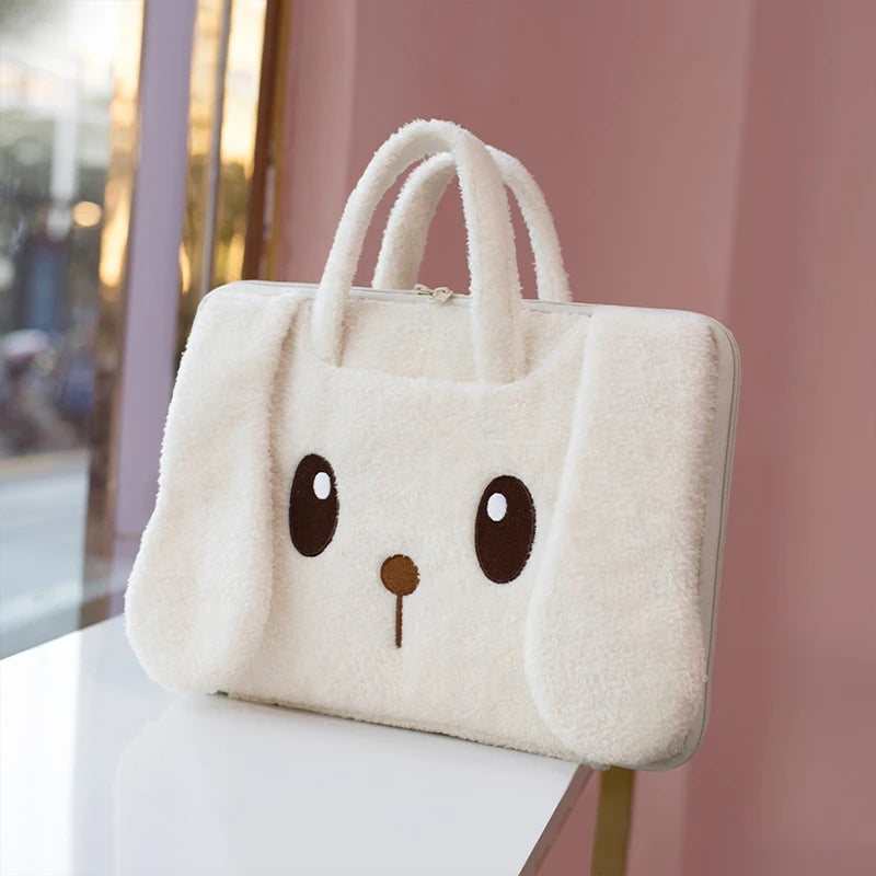 Pixel Cartoon Laptop Bag