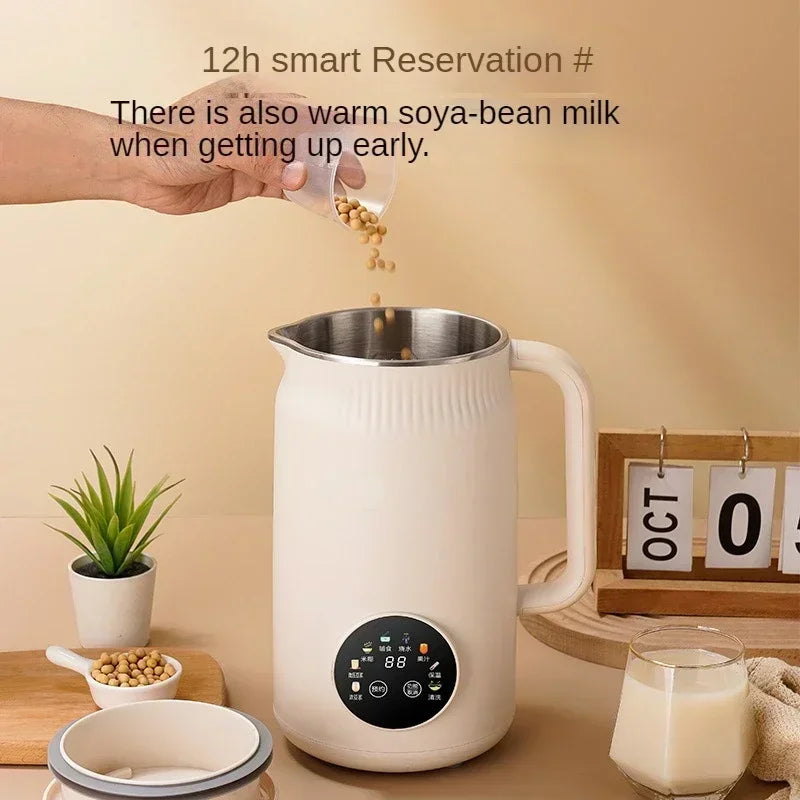 Electric Soybean Milk Machine Automatic Intelligent Food Blender