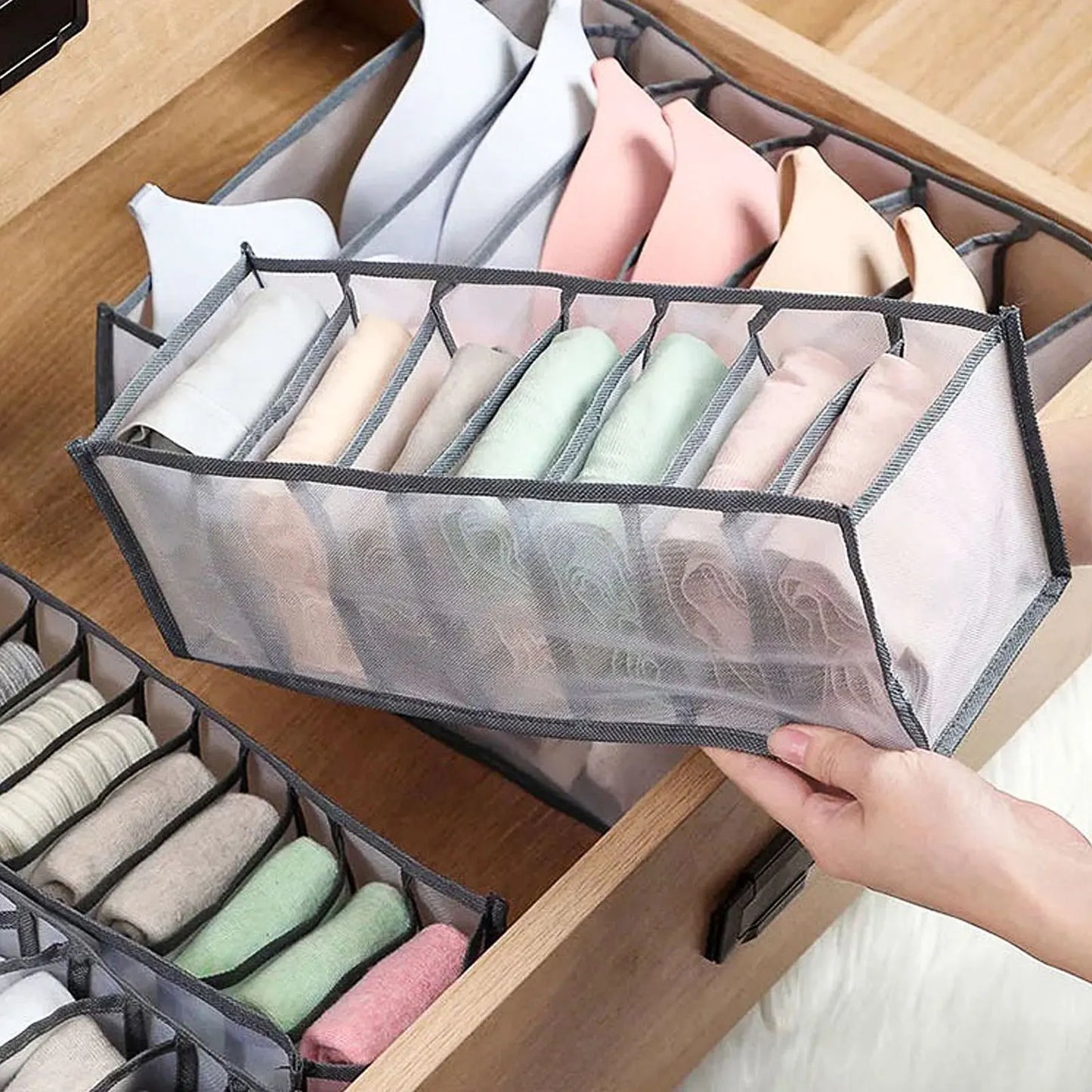 Jeans Organization Storage Box Closet Organizer