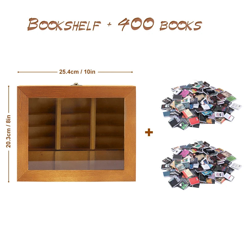 Zen Anti-Anxiety Miniature Bookshelf