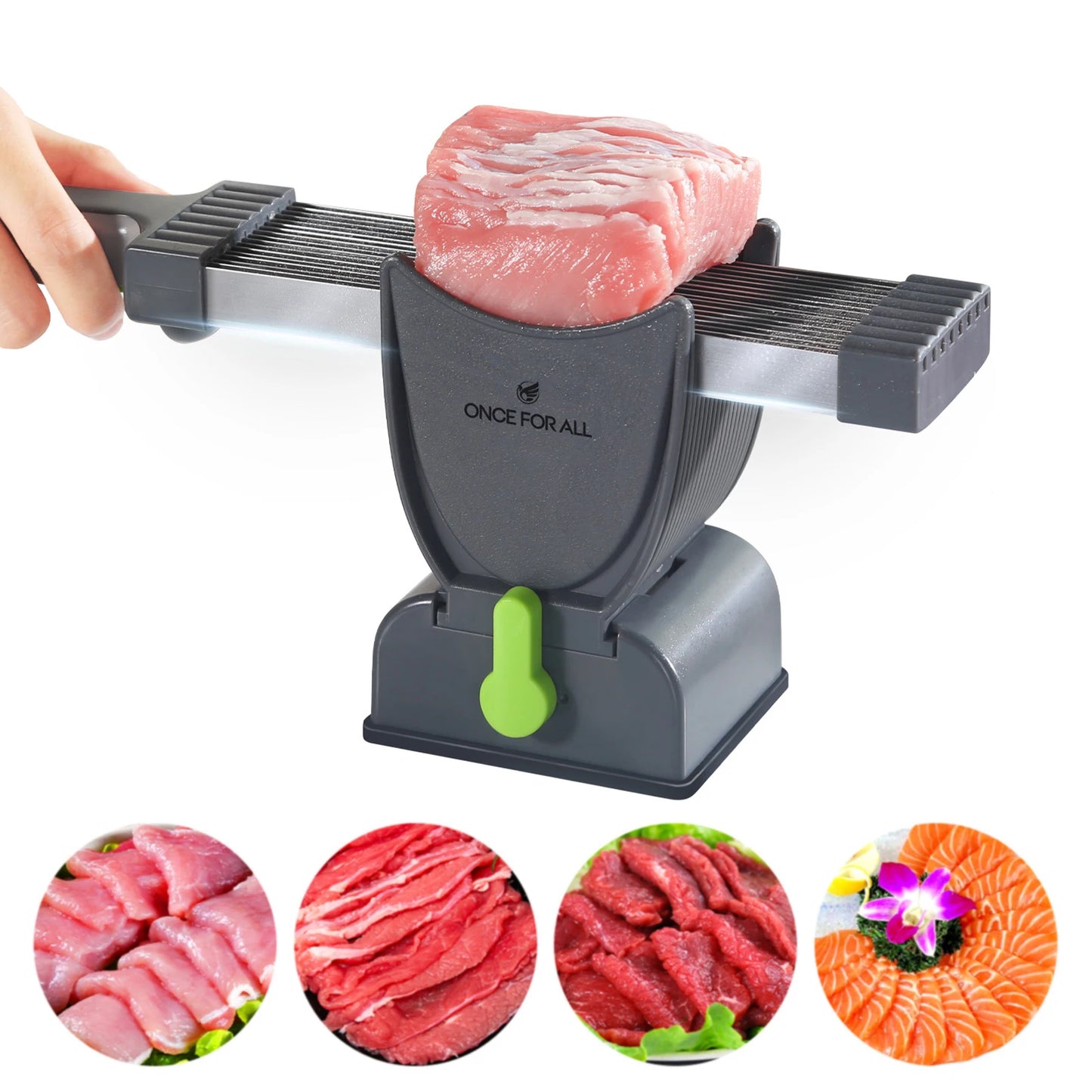 Meat Slicer and Cleaver Kitchen Knife Set for Meat Slicing and Shredding