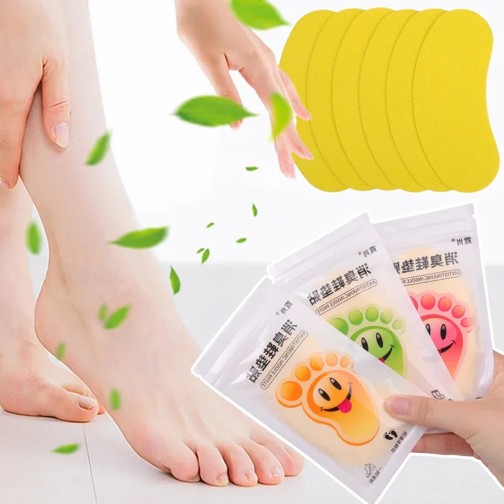 12/48pcs Shoes Deodorant Sticker Deodorant Foot Odor Deodorants Sneaker Smell Fresh Deodorant Insole Sterilization Sticker