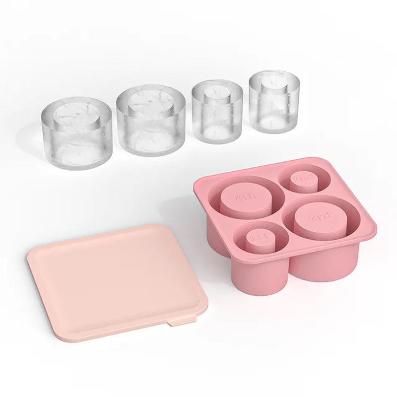 For Stanley Accessories Summer Ice Mould Cube Trays Ice Making Beverage Cup Maker Circle Ice Shape Silicone Mold for Stanley Cup