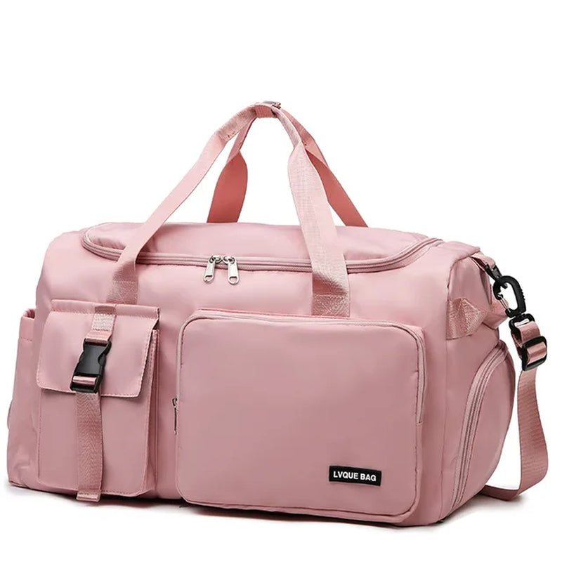 Sports Gym Bag Travel Dry Wet Handbags for Women Female Swimming Shoulder Crossbody Fitness Outdoor Travel Bag Weekender Duffel