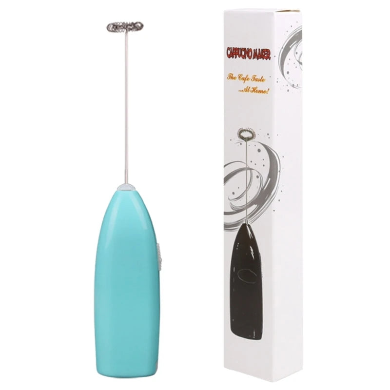 Electric Hand Blenders Egg Beater Small Drink Coffe Mixer Milk Frother Egg Whisk for Mixing Eggs, Cream and Flour A0KF